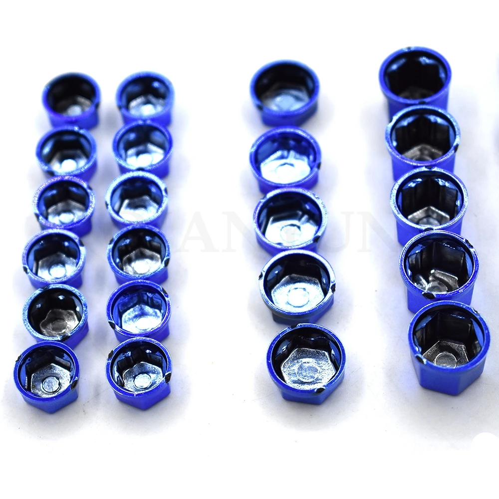 30 шт. мотоцикл Моделирование Покрытие декоративные гайки винт кепки для Kawasaki Ninja