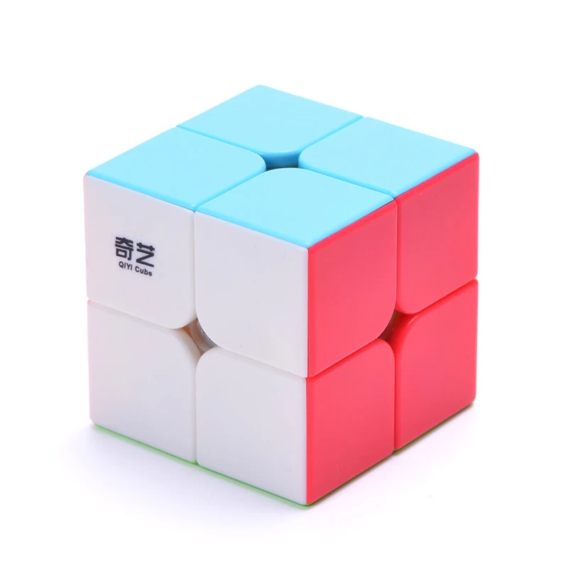 QiYi Профессиональный 2x2x2 куб скорость для магической головоломки антистресс Нео