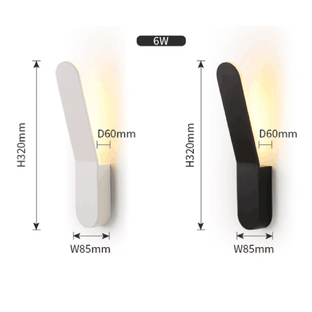 Современный простой настенный светильник Led 9 Вт 12 для гостиной коридора спальни
