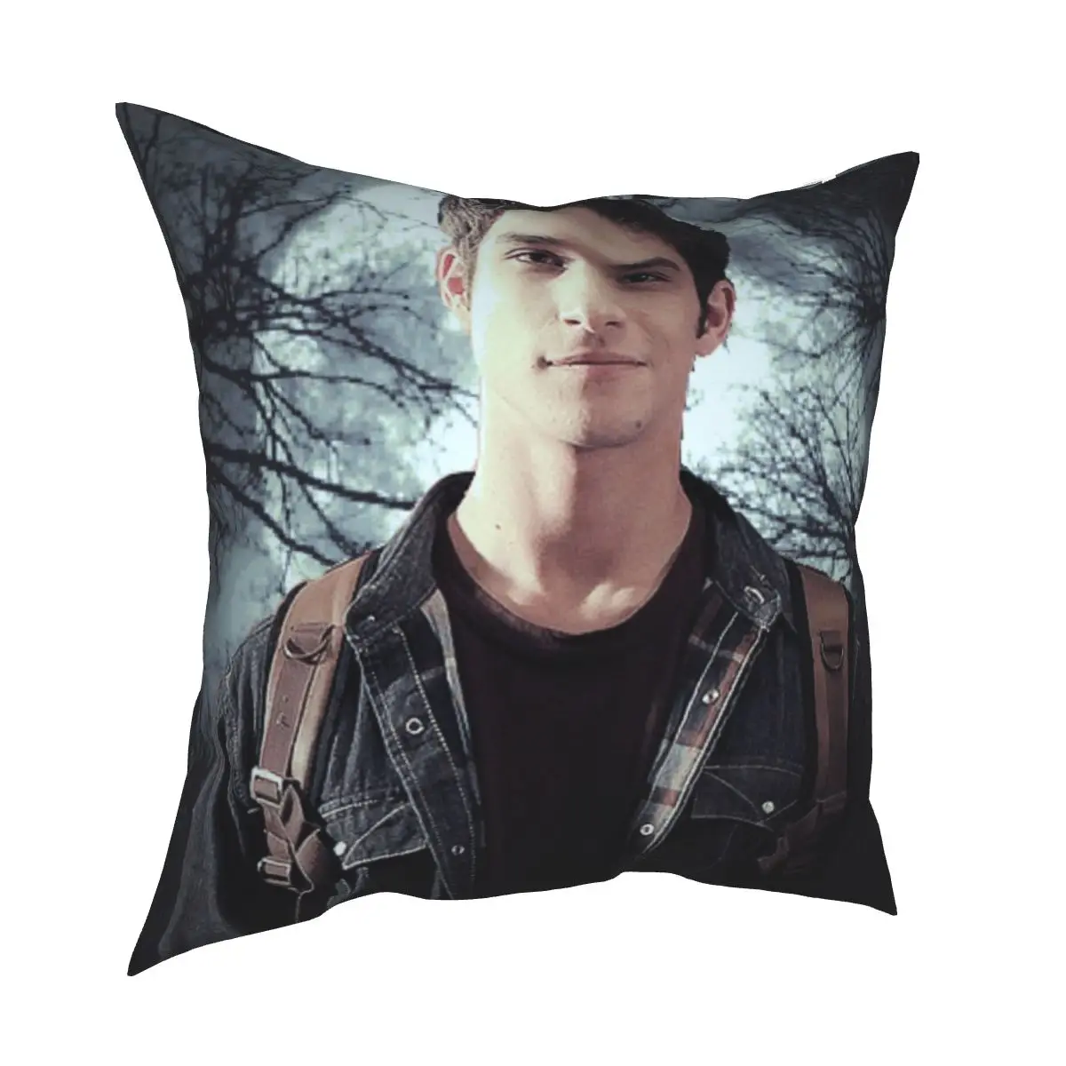 

Teen Wolf Mccall Moonlight Pillowcase Printing Polyester Cushion Cover Decorations Throw Pillow Case Cover Home 45X45cm