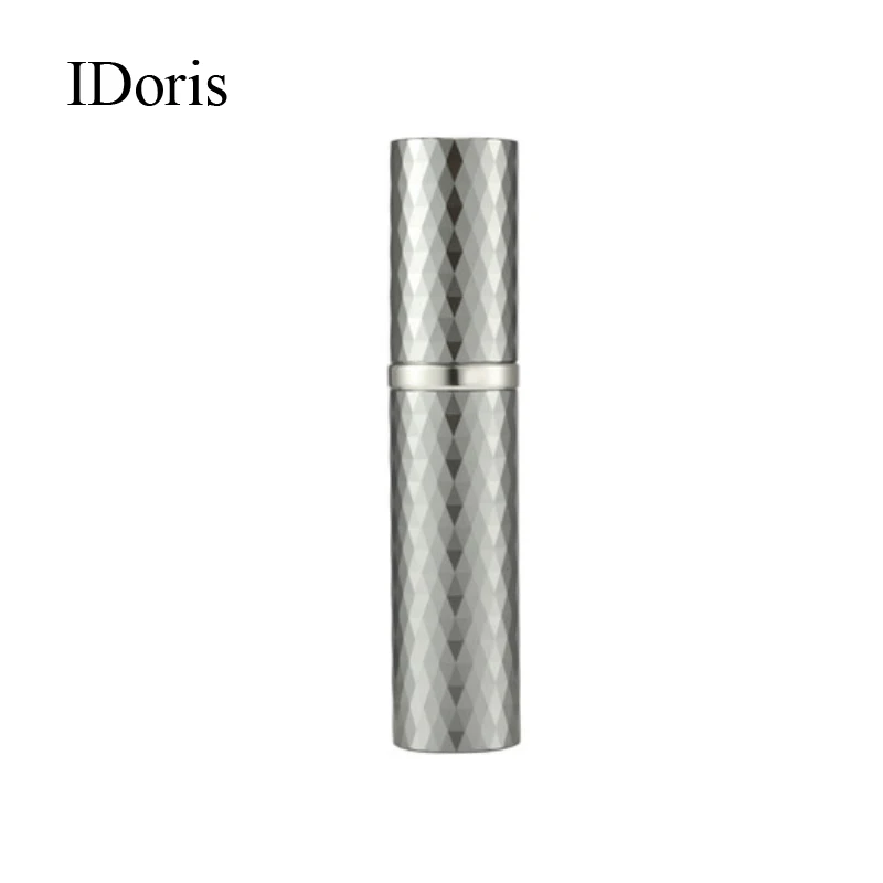 

IDoris 5ml Portable Mini Aluminum Refillable Storage Bottles Perfume Spray Empty Cosmetic Containers Atomizer For Traveler