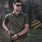 Рубашка-поло мужская летняя тактическая с коротким рукавом