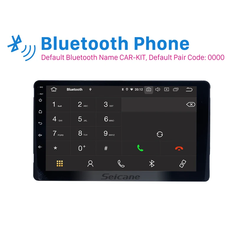 Seicane стерео Android9.0 Navi 9 &quotHD GPS автомобильное радио для Toyota Sienna XL30 2009-2014 головное