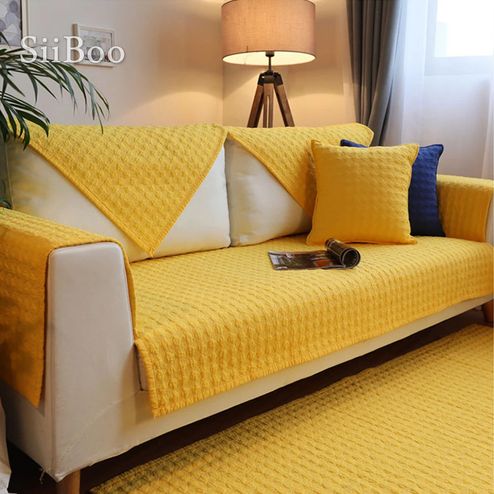 Дешевые китайские чехлы для мебели хлопковые геометрические стеганые