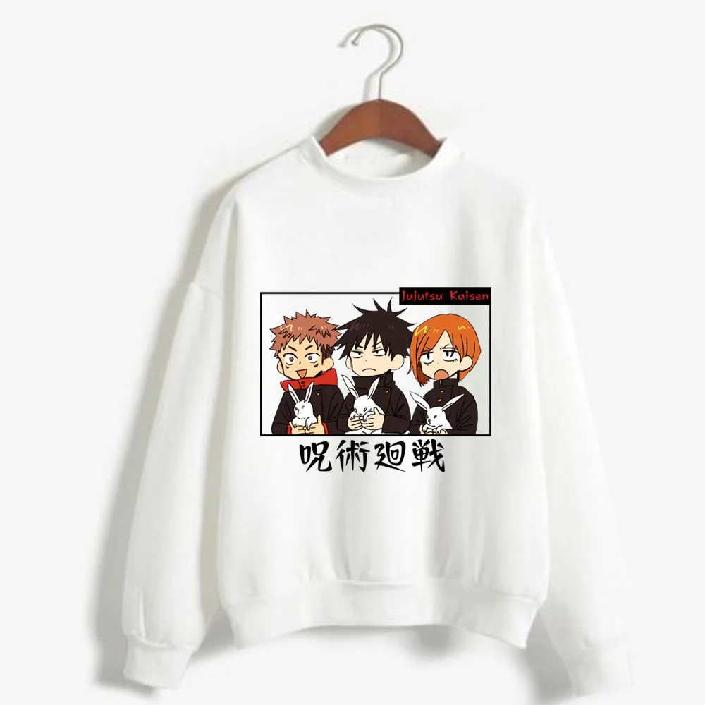 

Cute Loose Casual Sports Top Anime Jujutsu Kaisen Hoodie Men's and Women's