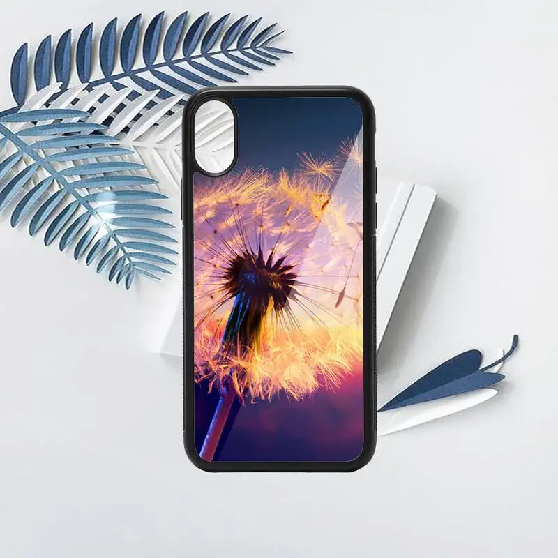 

simple lavender Purple Romantic flowers design shell Phone Case PC for iPhone 11 12 pro XS MAX 8 7 6 6S Plus X 5S SE 2020 XR