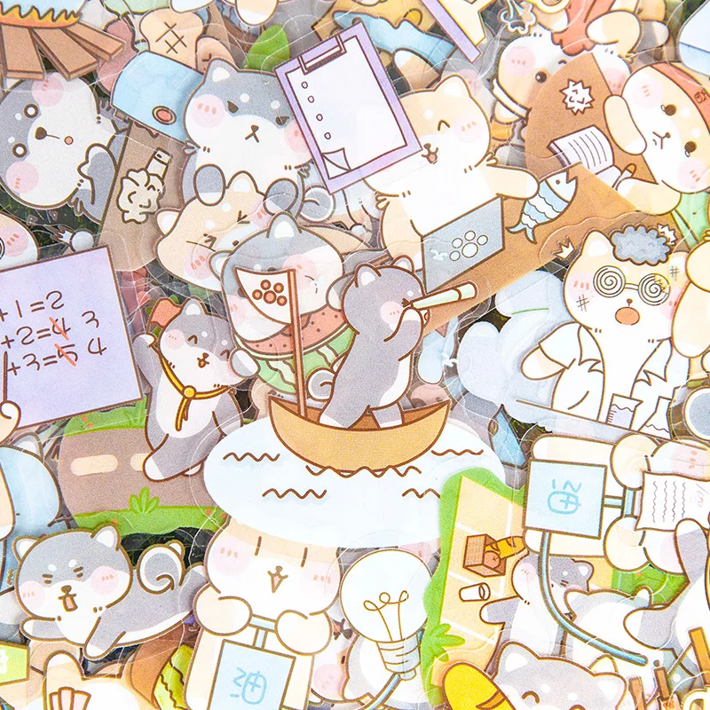 

30 шт., декоративные ПВХ наклейки для скрапбукинга