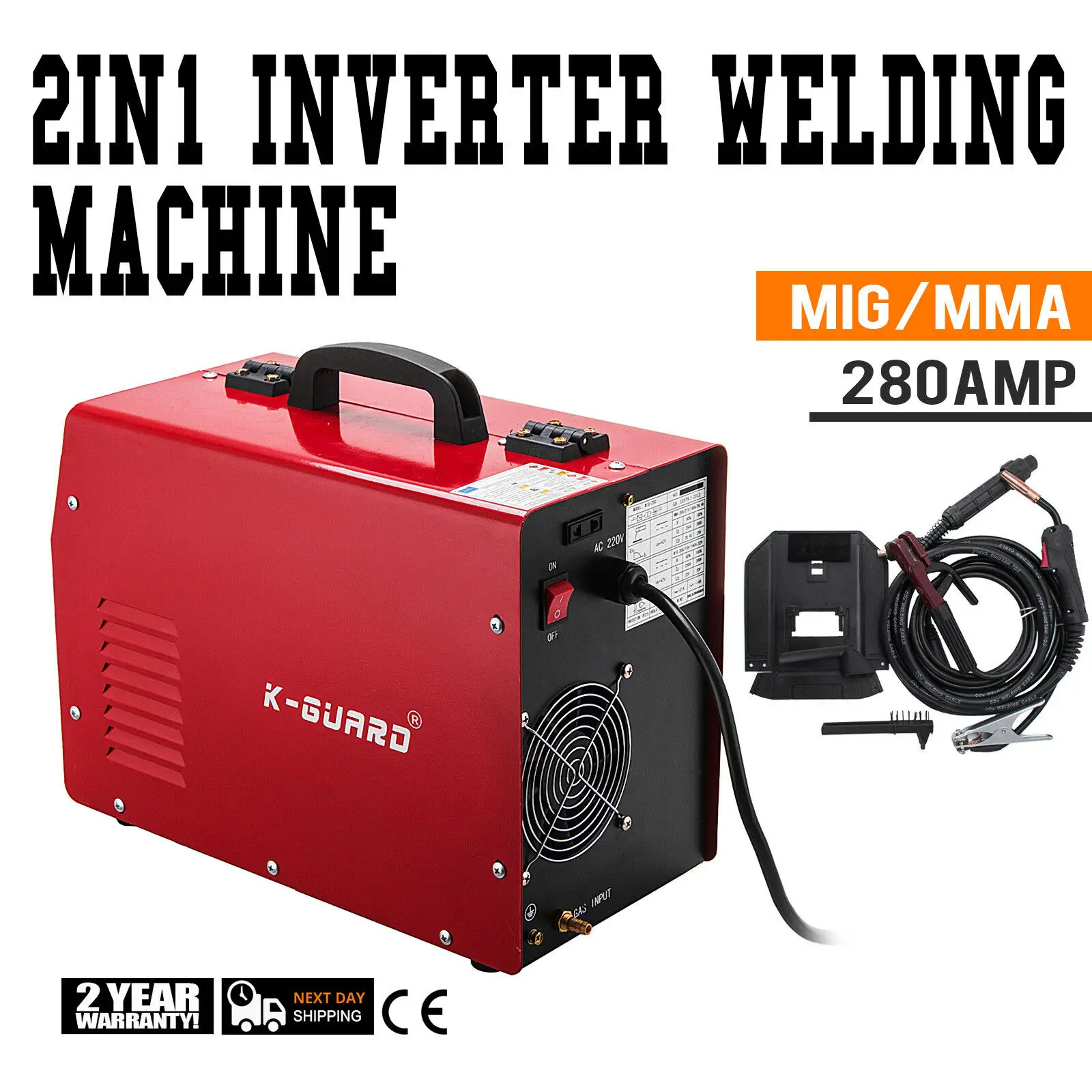 Сварочный аппарат MIG MMA MAG 3 в 1 280AMP инверторный | Инструменты