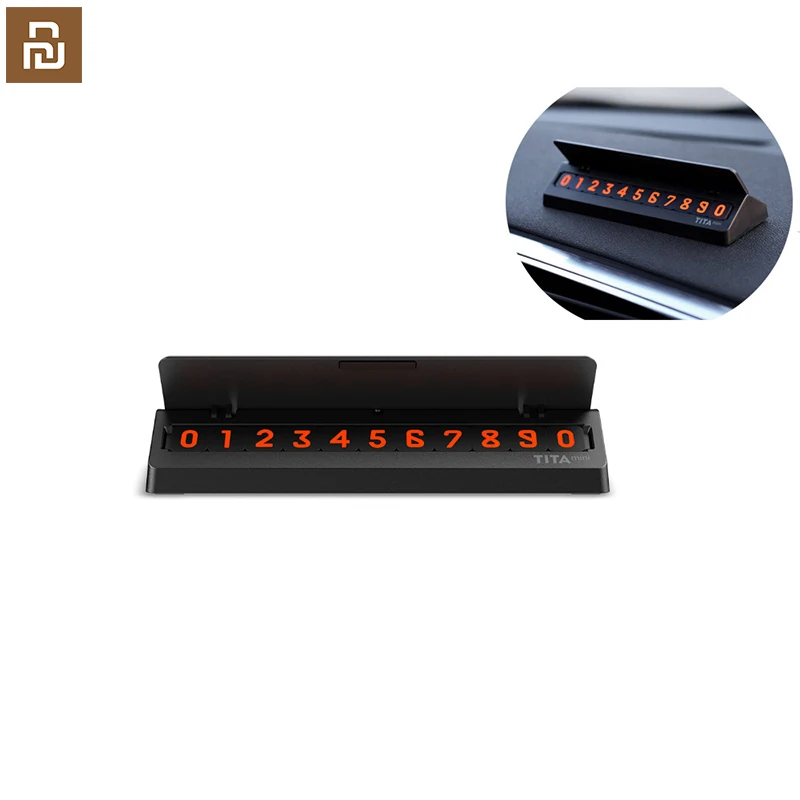 Чехол для телефона TITA С Откидывающейся Крышкой и табличкой с номером парковки