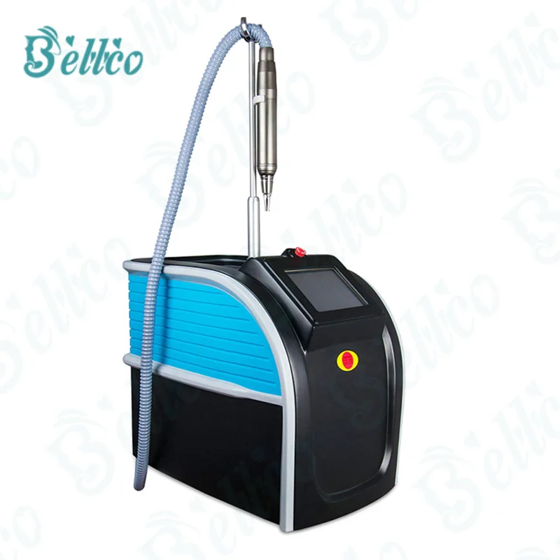 Picosecond Laser Machine 1064nm 532nm 1320nm Fast Tattoo Removal Pigmentation Carbon Peeling Black Face Doll Removal Pico Device