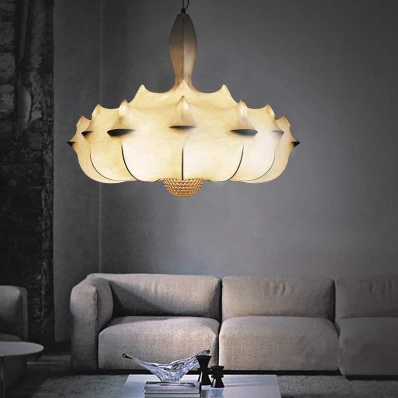 Краткое персонализированное модное шелковое воздушное подвесное освещение