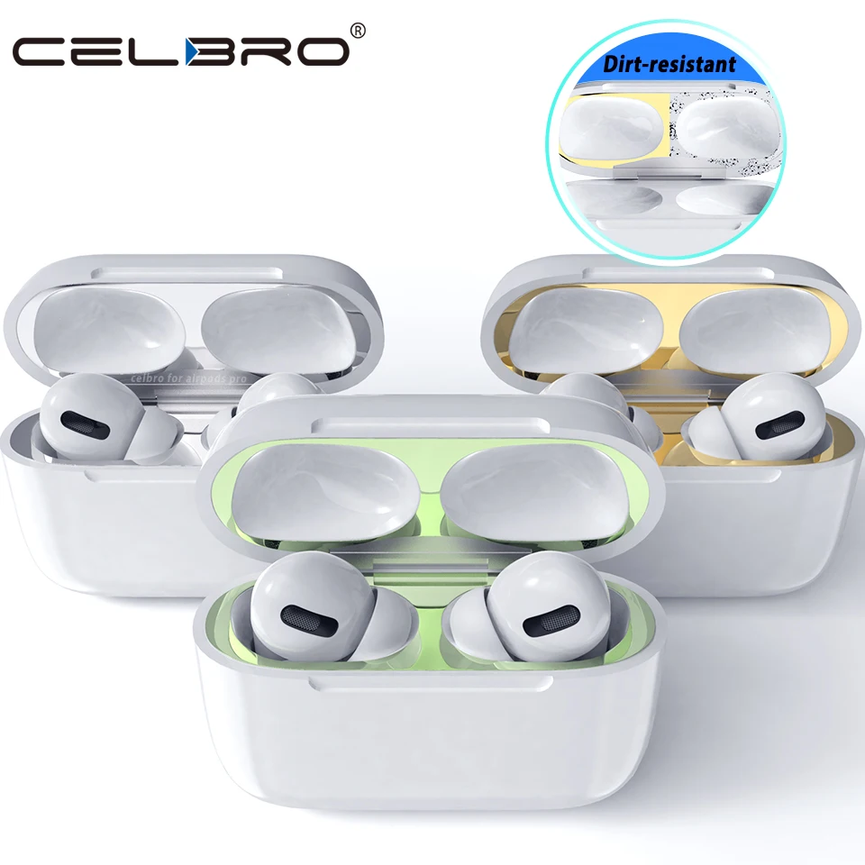 Ультратонкая Защитная пленка для наушников Airpods Pro защита от пыли 3|Аксессуары