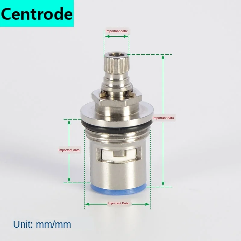 Медный сердечник клапана крана для горячей и холодной воды быстрооткрывающийся