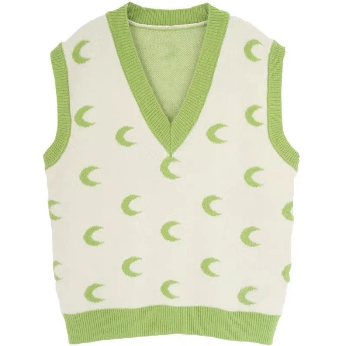 Женский вязаный жилет большого размера свободная верхняя одежда без рукавов с