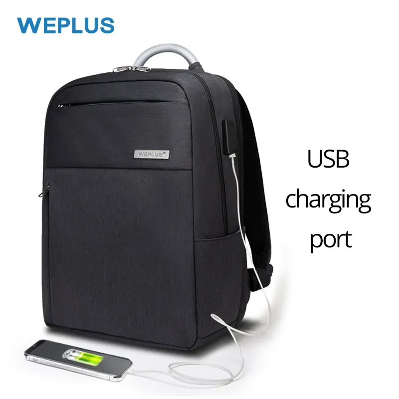 Рюкзак для ноутбука 15 6 дюйма с USB портом зарядки и защитой от кражи|Мужские