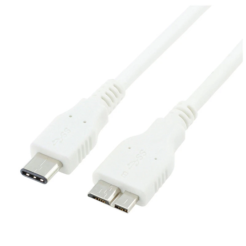 Кабель для зарядки и передачи данных Macbook 1 м USB 3 Тип C штекер Micro B 0 жесткий диск |