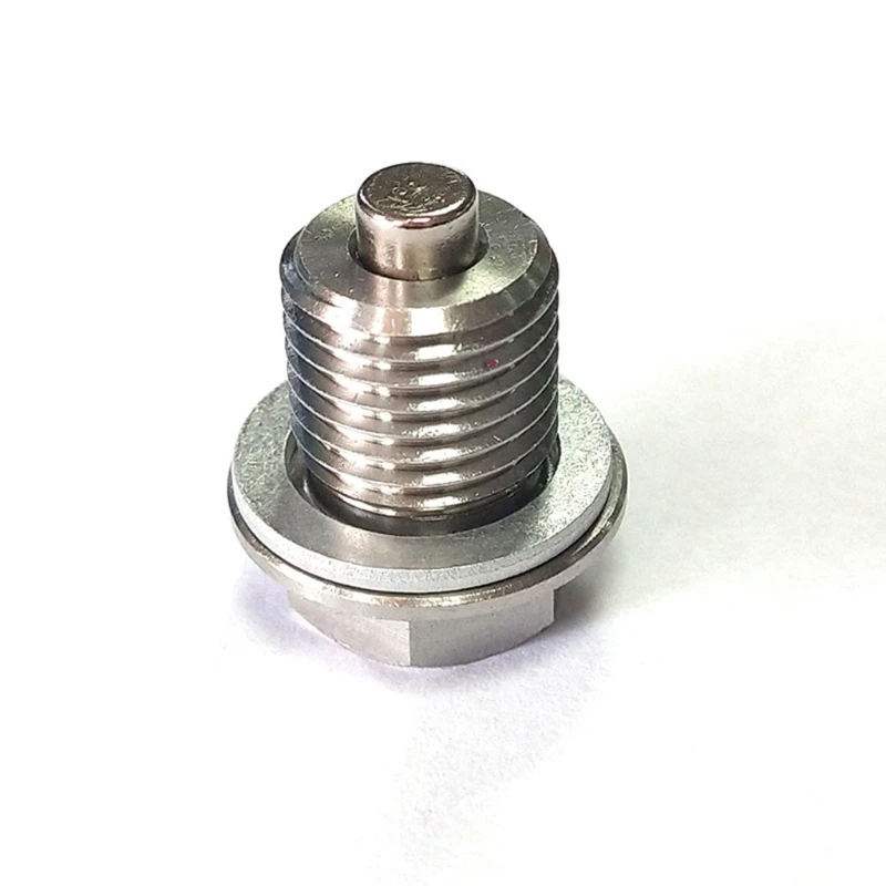 

Magnetic Oil Drain Plug Bolt ​Stainless Steel Neo-Magnets Sump Nut Bolt M14x1.5 N0HF