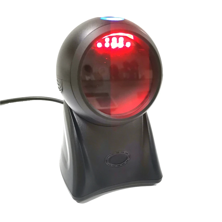 

High Speed Supermarket qr code bar scanner Platform scanner Payment Laser Barcode Usb Desktop Bar Code Scanner