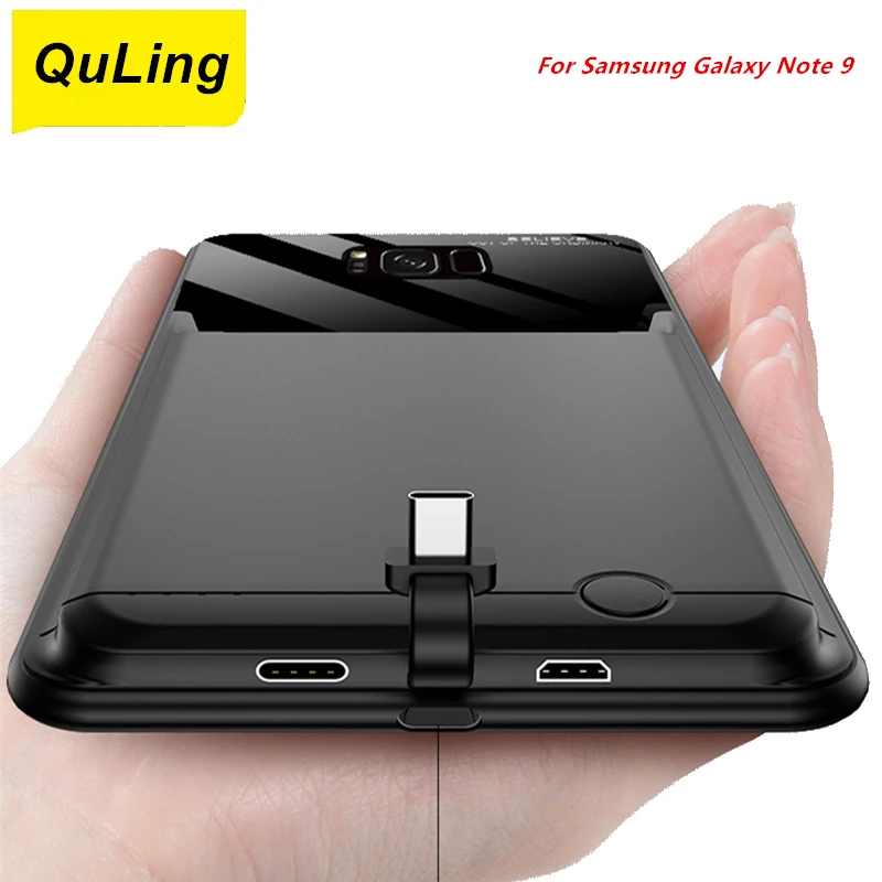 

QuLing 10000 Mah For Samsung Galaxy Note 9 Battery Case Note9 Charger Bank Power Case For Samsung Galaxy Note 9 Battery Case