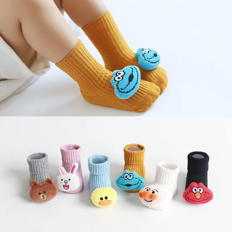 

New Cartoon Toddler Autumn Winter Baby Kid Soft Sock Anti-slip Socks Toddler Boots Floor Slipper Floor Socks