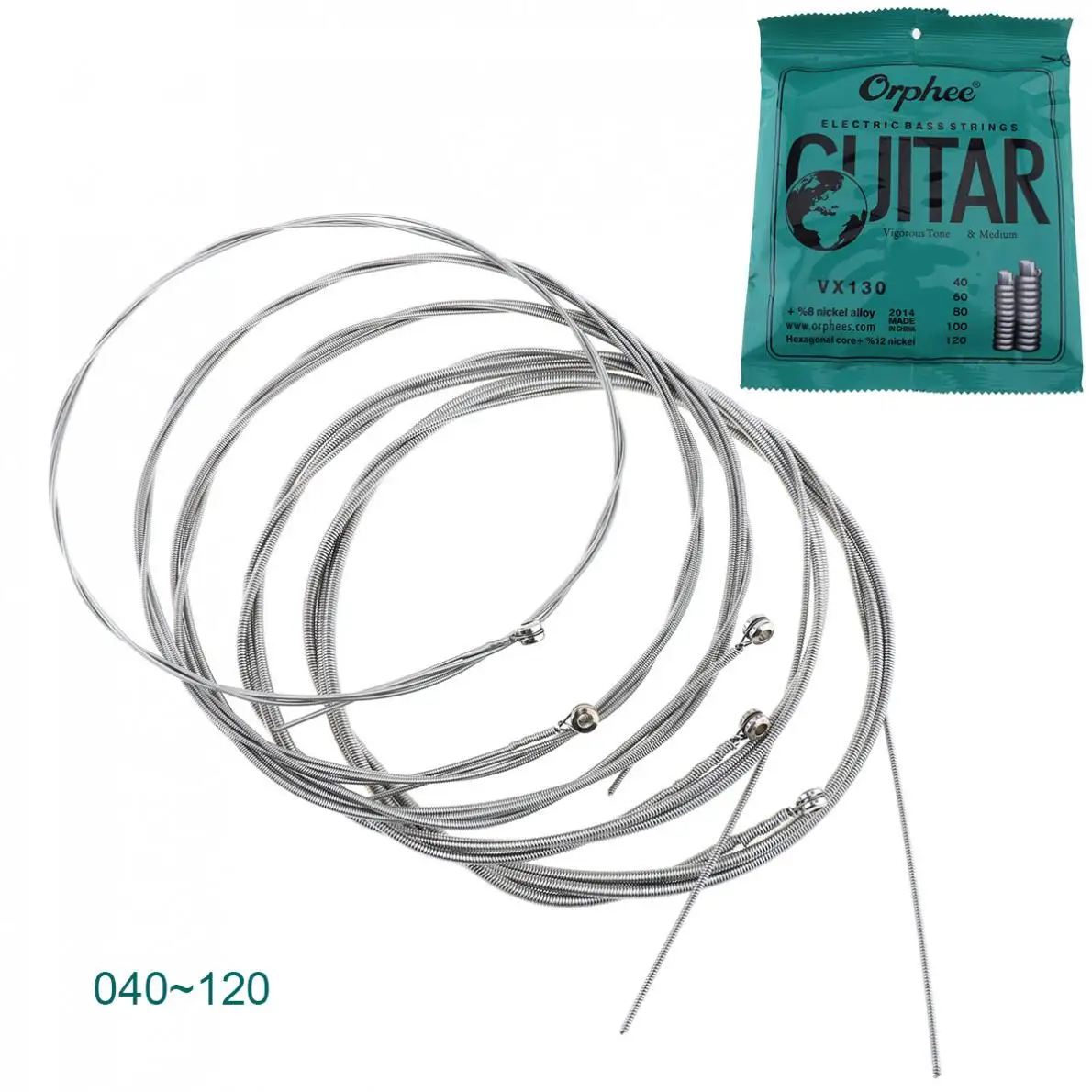 Горячие VX130 Струны для электрогитары шестиугольная сталь никелевый сплав провод