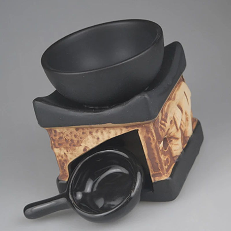 Керамическая горелка на слоне свече Бытовая лампа для ароматерапии масляная