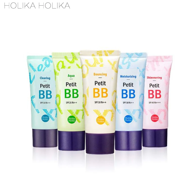 

HOLIKA HOLIKA Petit BB Cream 30ml Moisturizing Foundation Air-permeable Natural Brightening Makeup Care BB Cream Korea Cosmetic