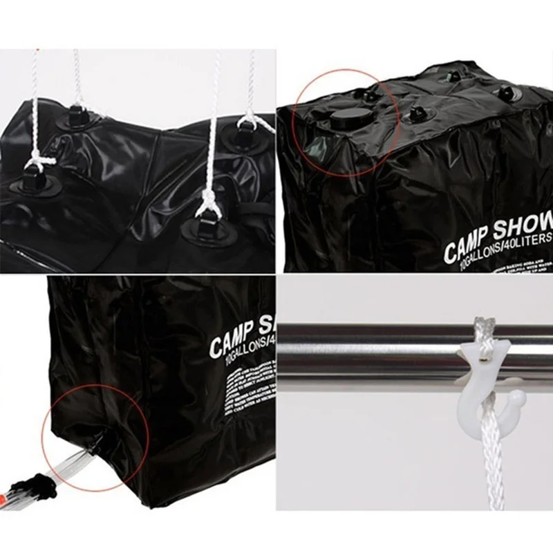 Портативная Сумка для кемпинга пикника душа 40 л | Спорт и развлечения