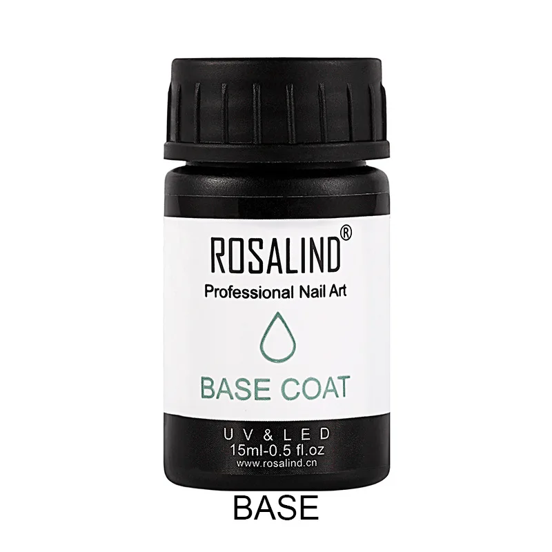

ROSALIND Nail Gel Polish High Quality Nail Art Salon 60 Hot Sale Color 7.5ml VENALISA Soak off Organic UV LED Nail Gel Varnish