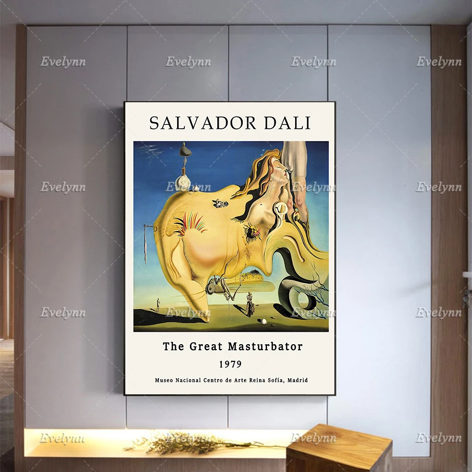 

Salvador Dali Poster - Wall Art Decor - Home Minimalism Bedroom Decoration Canvas Painting Gift Modern Home Decor