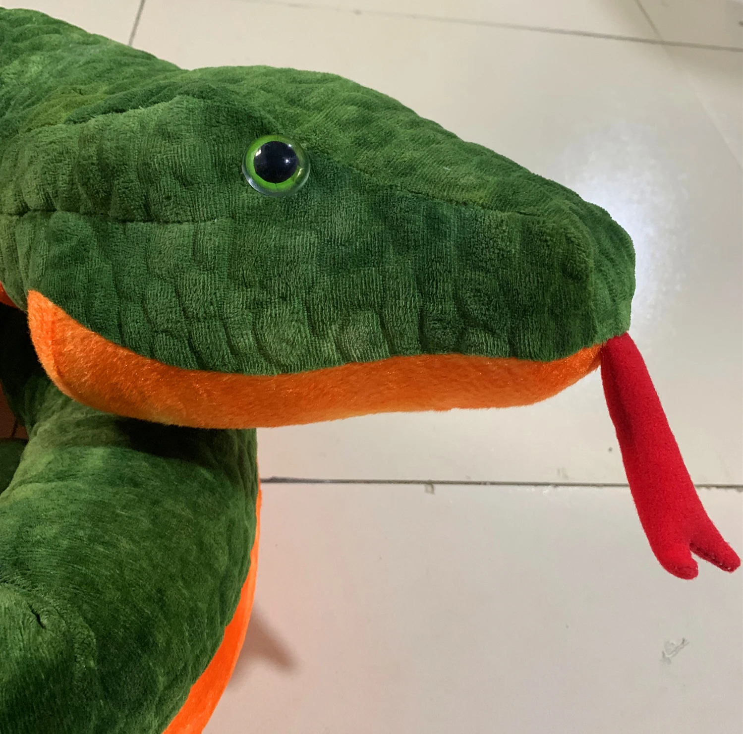 Большой размер имитация питона плюшевая игрушка мягкое Мягкое Животное Анаконда