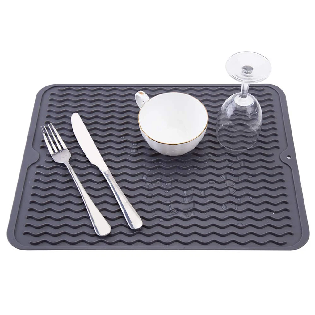 Многофункциональный силиконовый коврик для сушки термоизоляционный держатель