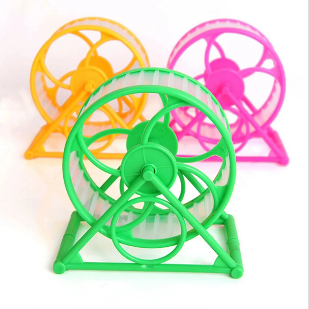 

Hamster wheel Pet Jogging Hamster Mouse Mice Small Animal Running Spinner Sports Wheel Exercise Toy