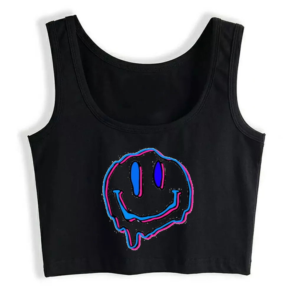 

Crop Top Women Stay Trippy Harajuku Tank Top Women Sleeveless Women Clothes