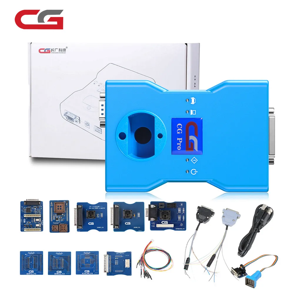 

In Stock!!! V2.2.3.6 CG Pro 9S12 Programmer Full Version with All Adapters including New CAS4 DB25 and TMS370 Adapter