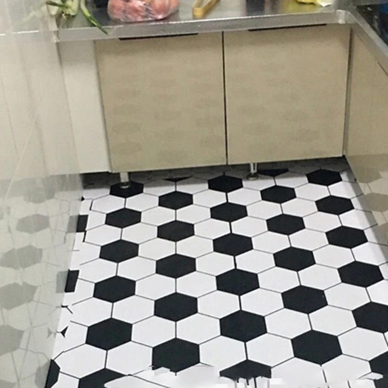 

5 Meters Thick Self-Adhesive Frosted Ceramic Tile Modern Style Wallpaper Waterproof Contact Paper Art Diagonally Paste DIY Home