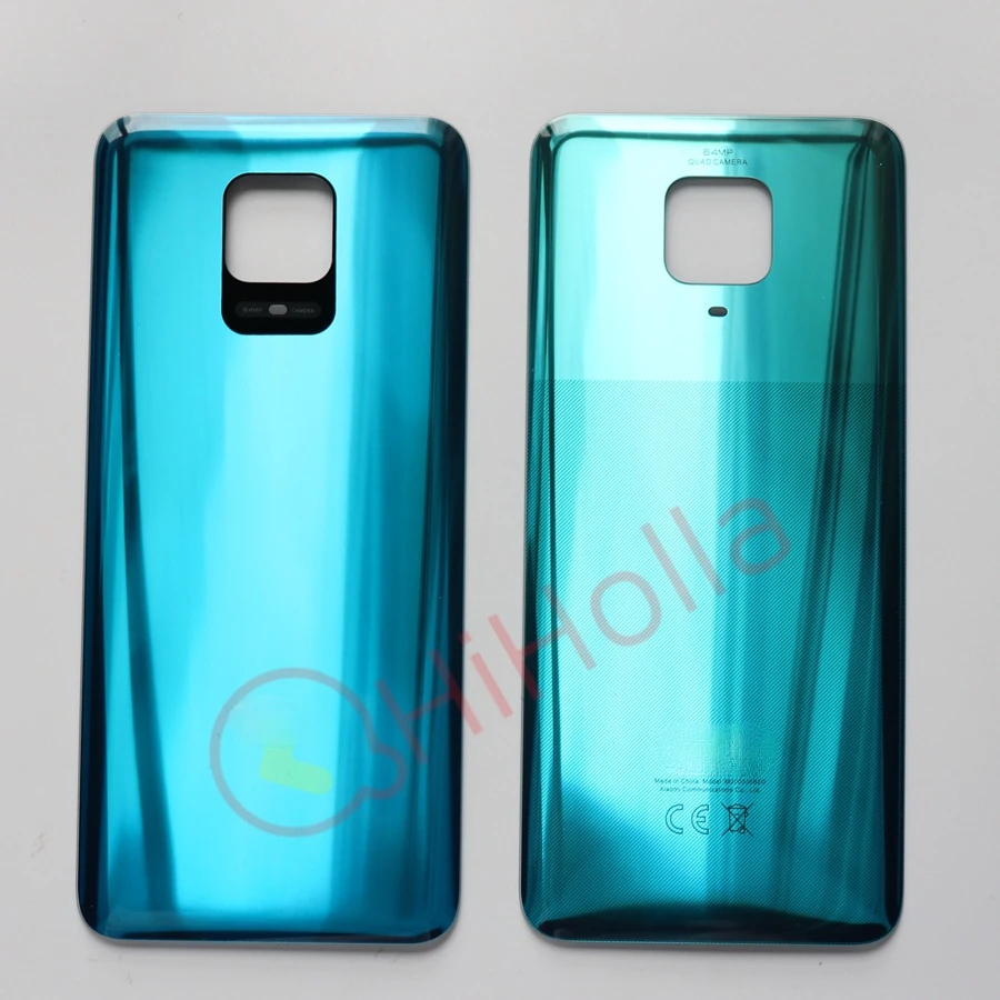 Задняя крышка для Xiaomi Redmi Note 9 Pro/9S Крышка батарейного отсека стеклянная панель Pro