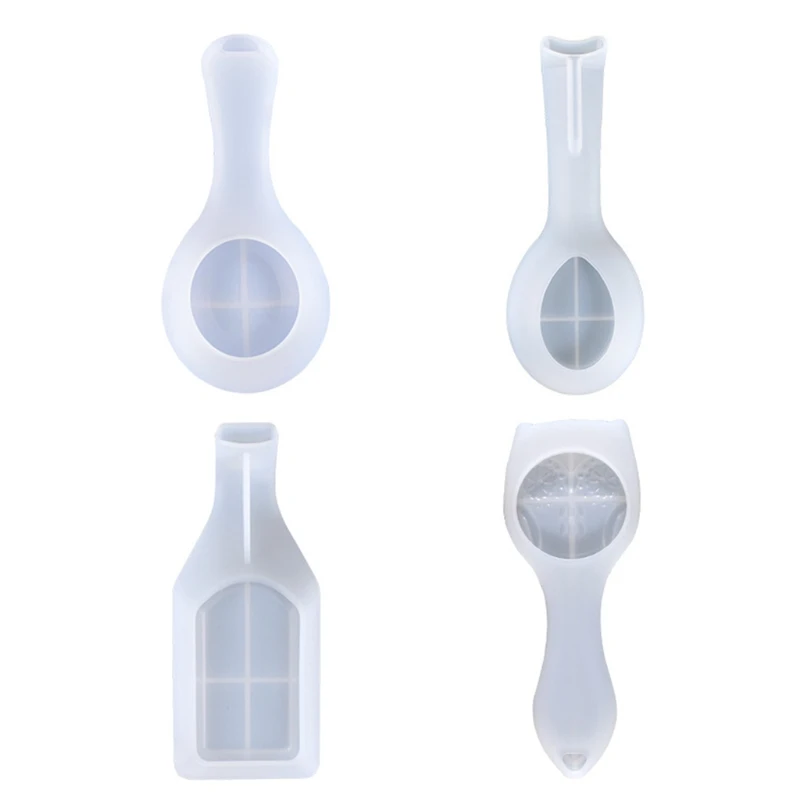 

Spoon Fork Holder Pad Epoxy Resin Mold Spatula Rack Kitchen Utensil Tray Silicone Mould DIY Crafts Casting Tool