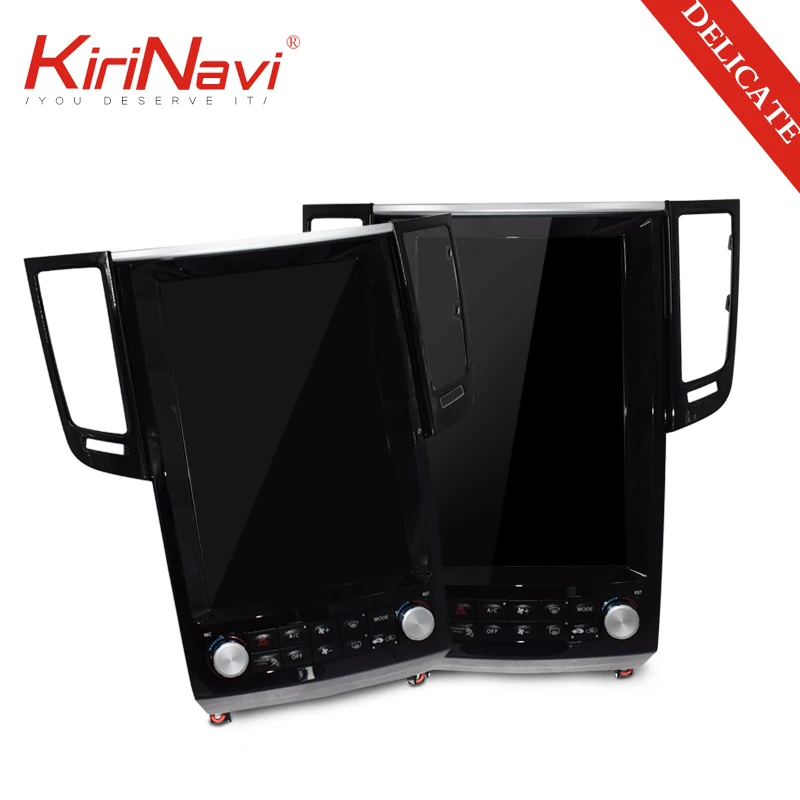 KiriNavi 12 1 &quotHD сенсорный дисплей Din автомобильное радио Android 9 0 для Infiniti QX70 FX25 FX35 FX37