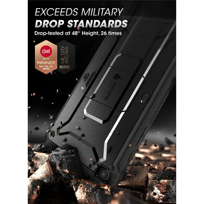 supcase for samsung galaxy tab a 8 0 case 2019 sm t295sm t290 ub pro full body rugged case with built in screen protector free global shipping