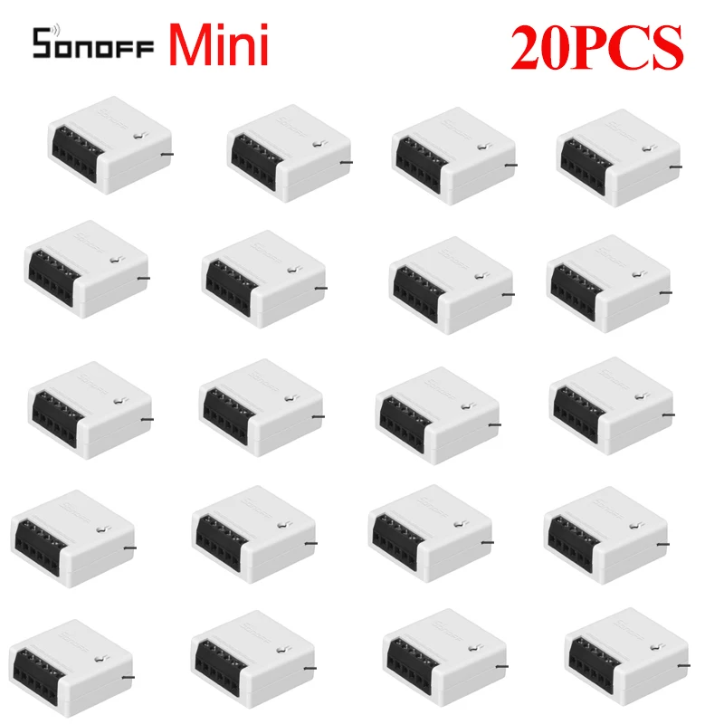 1/2/3/5/6/8/10/20 шт. Sonoff экшн-камера с Wi-Fi подключением Smart 2 Way переключателя «сделай сам» Умный дом удаленного Управление таймер работать с Alexa Google Home