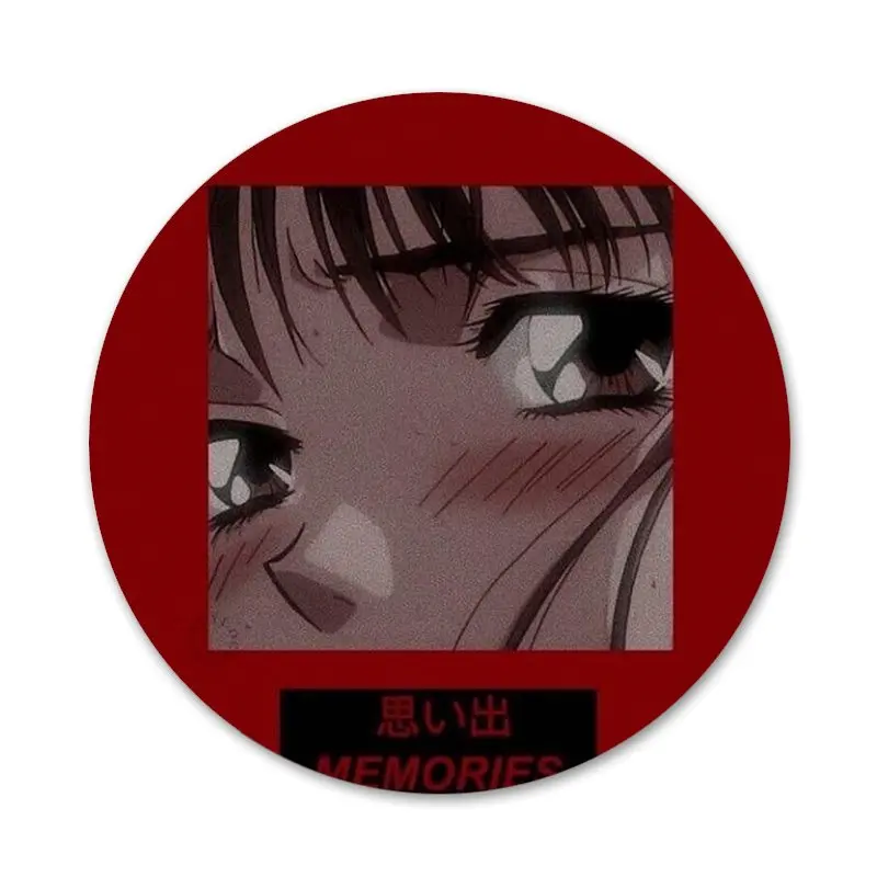 

58mm Beautiful eyes of cartoon Badge Brooch Pin Accessories For Clothes Backpack Decoration gift