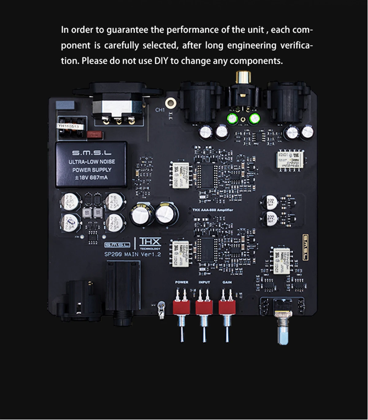 SMSL SP200 THX AAA 888 технология усилитель для наушников OPA564