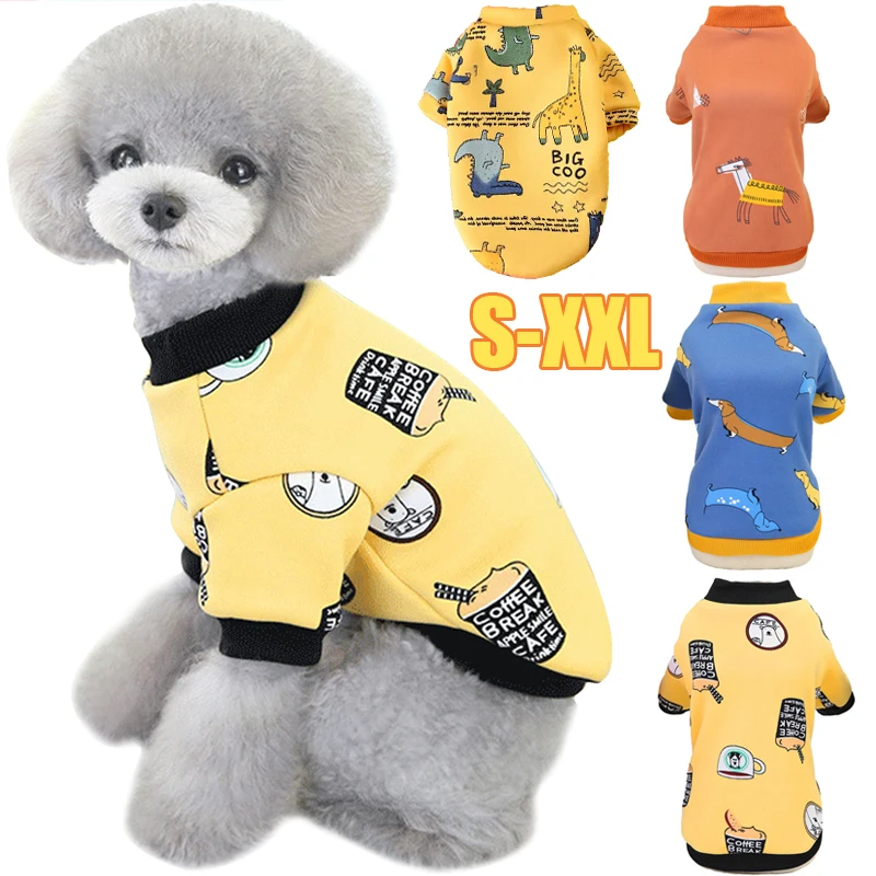 

Милая одежда для маленьких собак, куртка для щенков, кошек, теплая одежда, свитер для чихуахуа, французского бульдога, одежда для домашних жи...