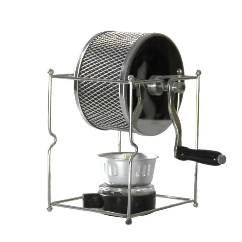 

Manual Stainless Steel Household Coffee Bean Roasting Machine Coffee Roaster NEW 72XF