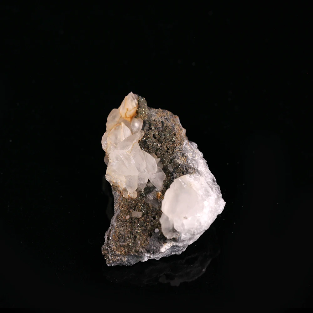60g Natural Calcite Pyrite Mineral crystals specimens form jiangxi PROVINCE CHINA A1-4 | Дом и сад