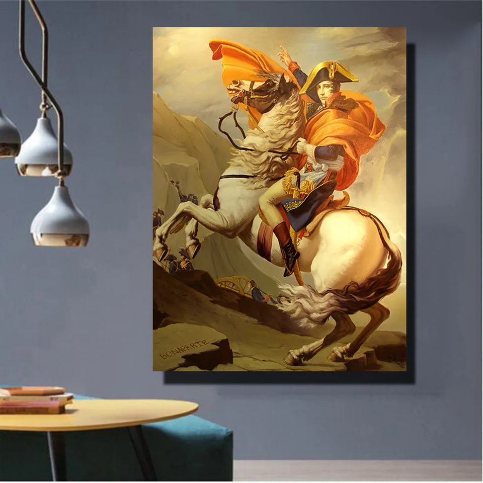 Лошадь битва в древнем европейском поле битвы картины настенные гостиная офис
