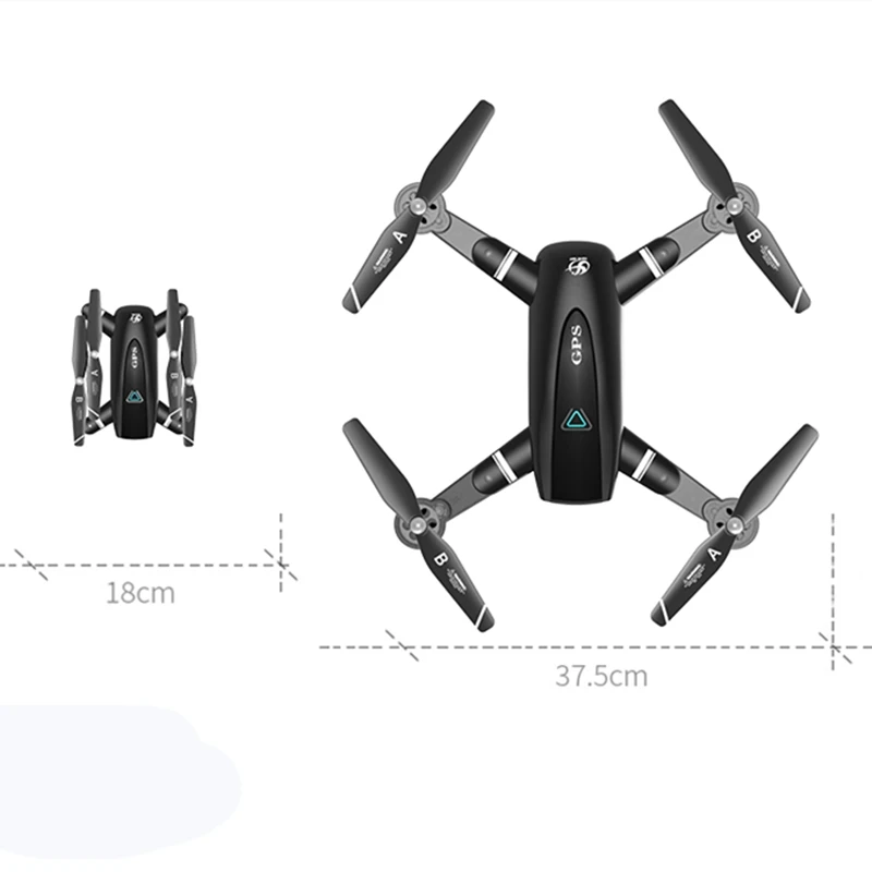 Gps Дрон с камерой 5G RC Квадрокоптер 4K Wi-Fi FPV складной вытеснение жестов фотографии
