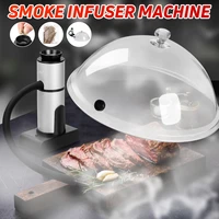 food cold smoke generator portable smoker gun molecular cuisine smoking gun meat burn smokehouse cooking for bbq grill