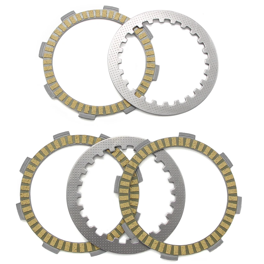 

Motorcycle High Quality Clutch Friction Plates Set For Honda CB50J CB50 V/W Dream MB5 MT50 CRF80F 22311-KN4-680 22201-KEB-600